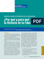 Historia de La Educación PDF