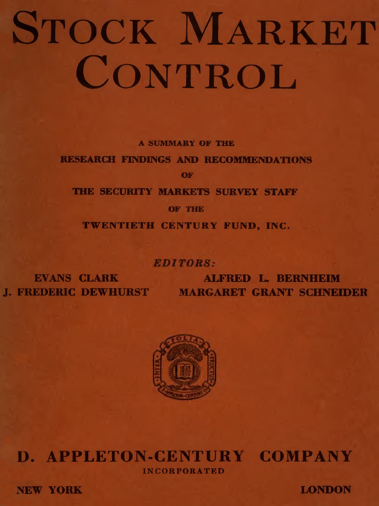 Stock Market Control | PDF | Securities (Finance) | Short (Finance)