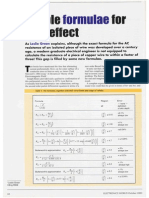 Simple Formulae For Skin Effect