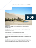 5. Gansu: Echoing Sand Mountain and Crescent Lake, Dunhuang (甘肃省敦