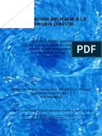 Understanding of Low Osmotic Efficiency in Forward Osmosis Presentacion Modelo Osmosis Quiñones