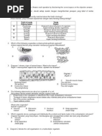 Biologi Ting 4 Kertas 1 2013