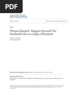 Download Women Disunited - Margaret Atwoods the Handmaids Tale as a Crit by Aseel Ibrahim SN177235165 doc pdf