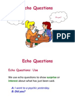 Echo Questions PDF