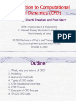 CFD Lecture (Introduction To CFD)