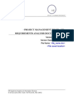 Requirements Analysis Document Template