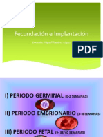 Unidad 1. Fecundación e implantacón