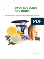 Cosmetici Biologici Con Il Bimby