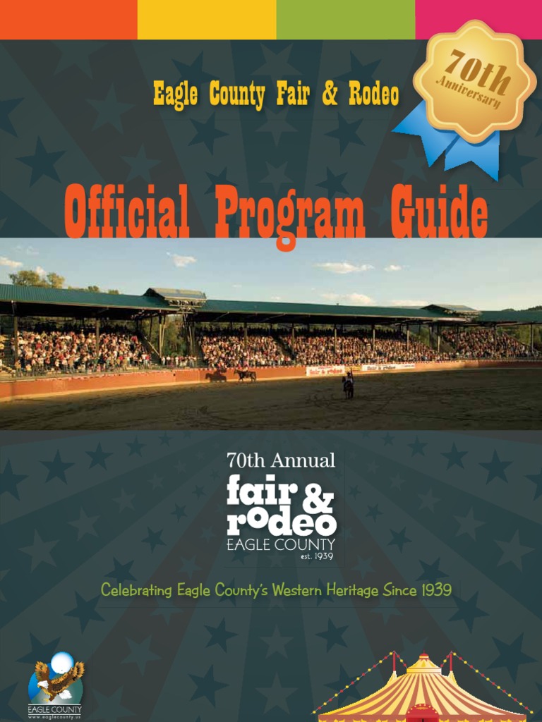 Eagle County Fair & Rodeo Program Guide Rodeo Equestrianism