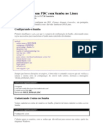 Configurando Um PDC Com Samba No Linux