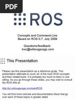 Download ROS Concepts and Command-line Overview by Willow Garage SN17726705 doc pdf