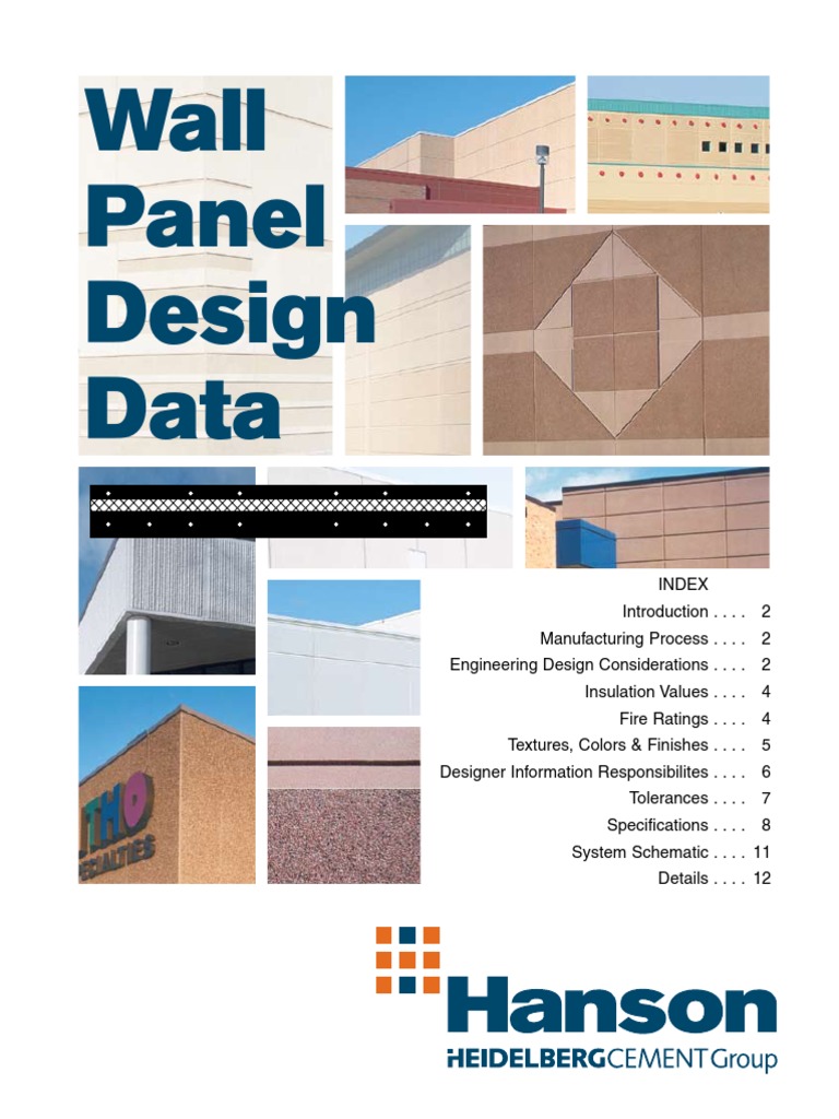 Precast Concrete Wall Panel Specifications | PDF | Precast Concrete ...