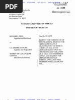 Richard Fine 9th Circuit Request For Certificate of Appealability & Immediate Release 