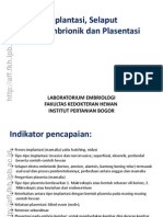 05. Implantasi Selaput Ekstraembrionik Dan Plasentasi Rev2011