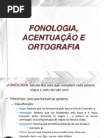 Fonologia e Ortografia