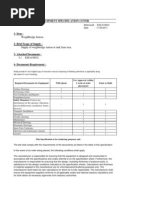 WeighBridge Specification Sheet