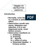 Obstructive Uropathy 