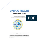 Optimal Health Within Your Reach, Free Symptometry E-Book