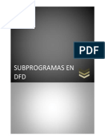 Subprogramas en DFD