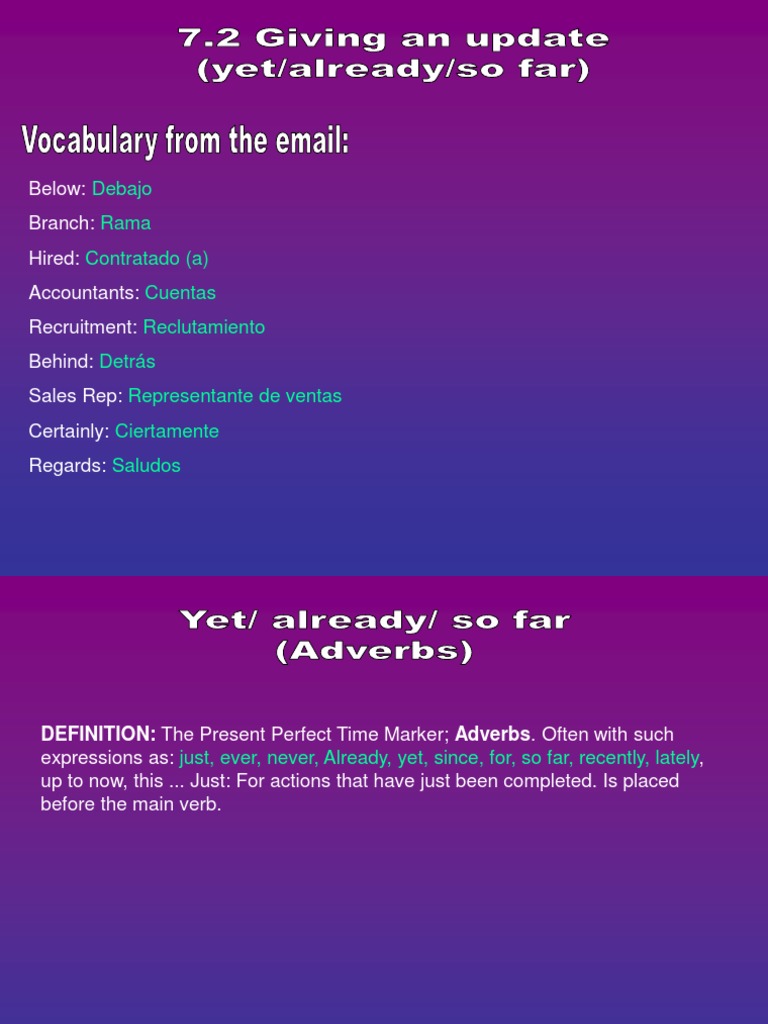 Spanish Vocabulary and Grammar Guide | PDF