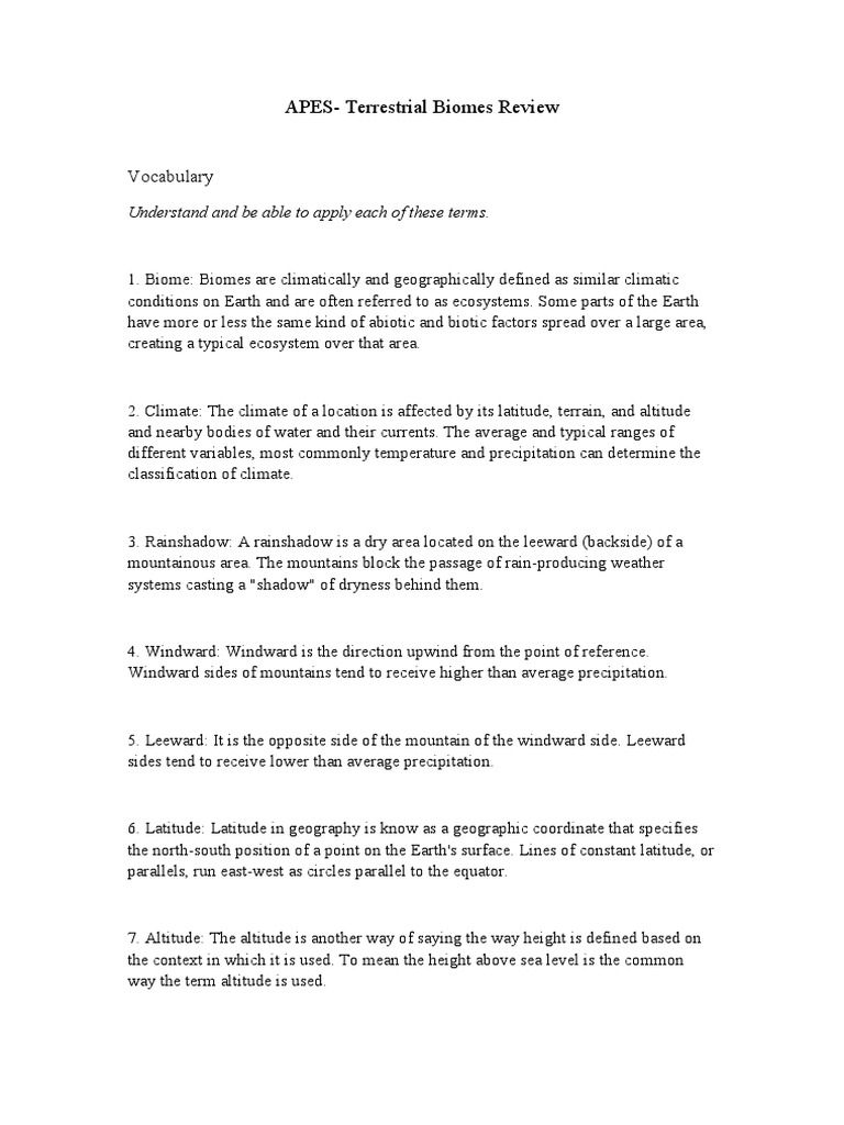 Terrestrial biomes pdf image