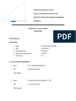 Proposal Tugas Akhir Teknik Kelautan