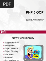 Download PHP 5 OOP by anon-759422 SN17730 doc pdf