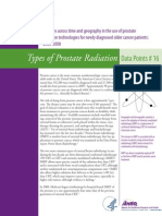 Types of Prostate Radiation: Data Points # 16