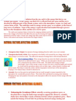 Enhancing The Greenhouse Effect: Naturally Occurring Greenhouse Gases, As