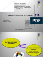 Presupuesto Empresarial