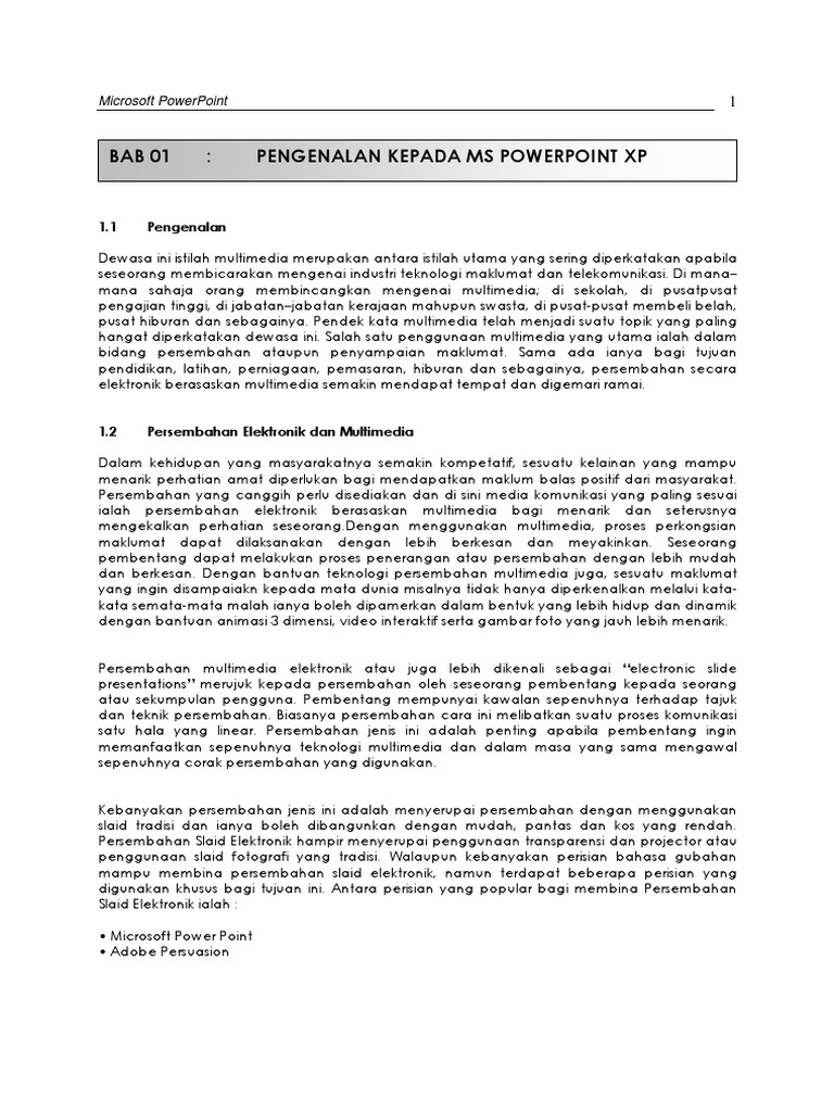 Modul 6 - PowerPoint | PDF | Komputer