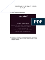 Pasos Para Instalacion de Ubuntu Server 12