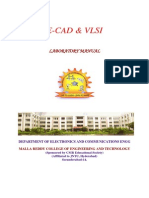 ECAD & VLSI LAB (90) IV -I