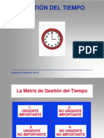 Gestión del Tiempo