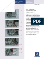Valvula Honiwell de Gas