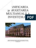 Manual Planificare Si Bugetare Investitii MJ 2005