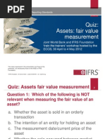 5.1 Quiz Fair Value Measurement Assets