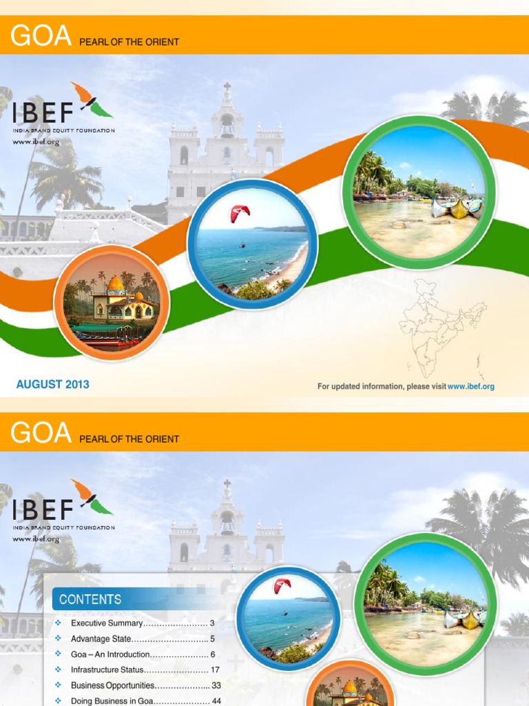 Goa State India Economic Snapshot | PDF