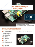 Joomla On Raspberry Pi (With Nginx) - Joomladay South Africa 2013