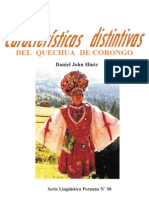 Quechua de Corongo, Áncash