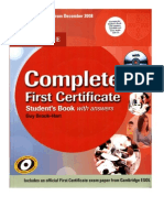 Complete FCE Student's Book With Answers