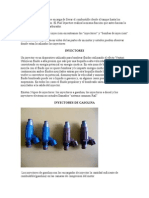 El Sistema de Inyeccion Se Encarga de Llevar El Combustible Desde El Tanque Hasta Los Cilindros para Su Inyección