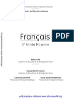 Manuel de Français 3 AM en Version Numérique