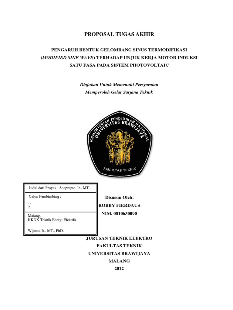 Contoh Makalah Seminar Proposal