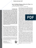 Upendra M. Sainju 2007 Accumulation and Crop Uptake of Soil Mineral Nitrogen As Influenced by Tillage, Cover