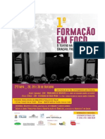 Descrição Das Oficinas - 1o. Formação em Foco - 2a Etapa