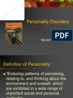 Chapter 9 Personality Disorders