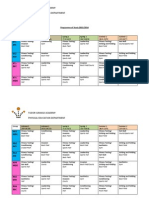 Programme of Study 2013 Year 9