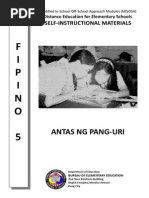 Antas NG Pang-Uri