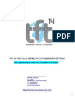 TFT14 Conference - Sponsorship Options